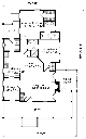 Banning Court House Plan 2 Bedroom Traditional Floor Plan